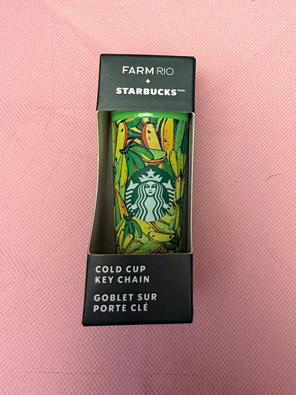 Farm Rio Starbucks Cold Cup Key Chain-Bag Charm